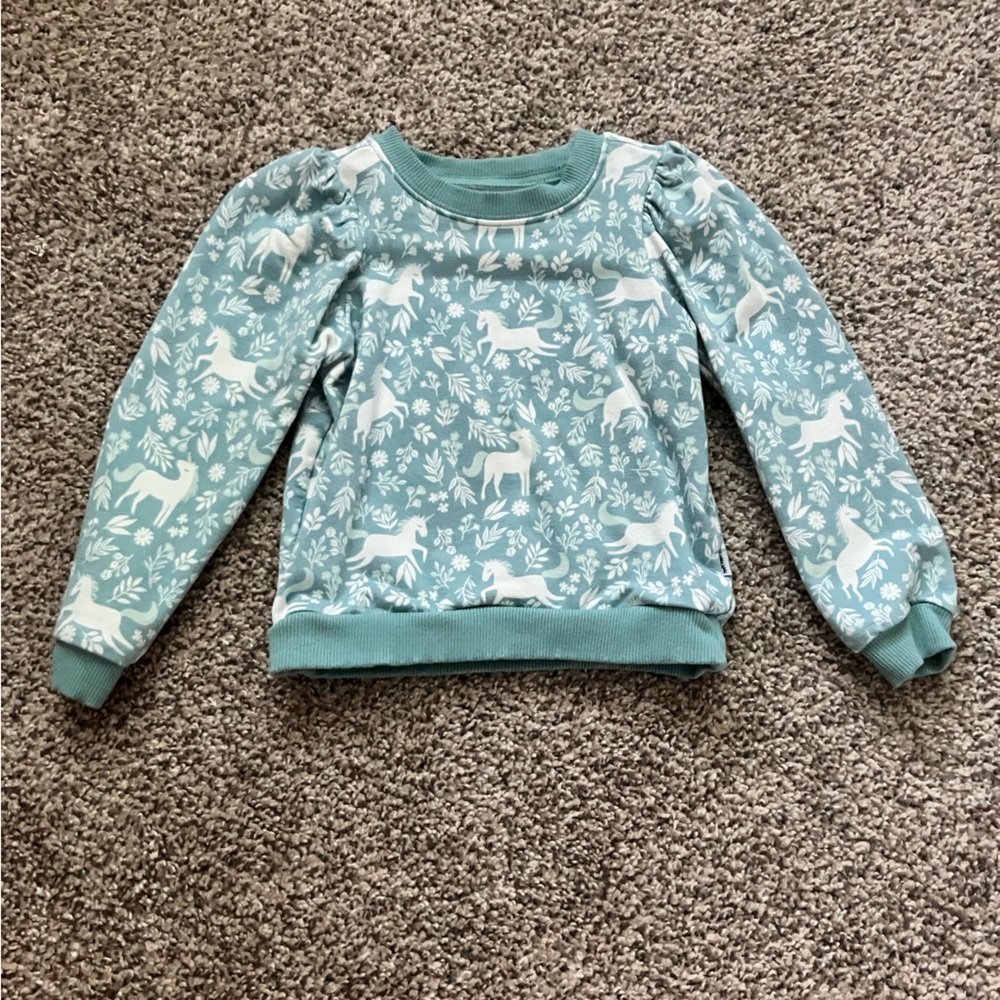 Little Sleepies unicorn sweater